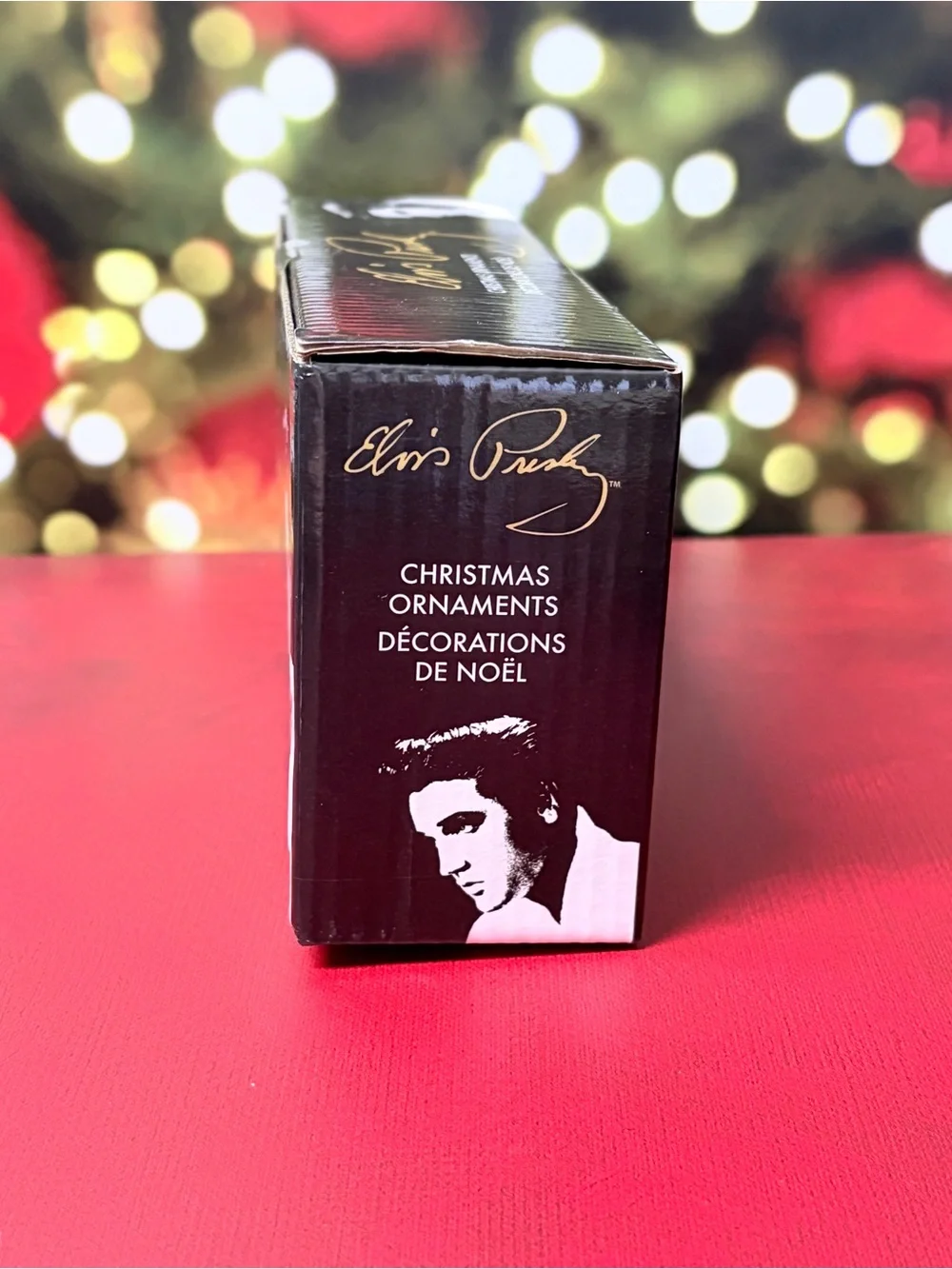 Kurt S Adler Elvis Presley Christmas Ornaments 4 Piece Set EP2176 Never Opened